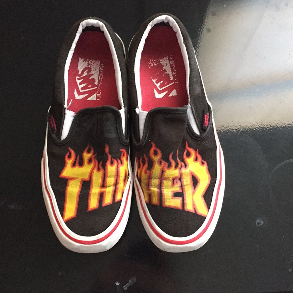 Vans thrasher slip on pro size 6 men 7.5 women